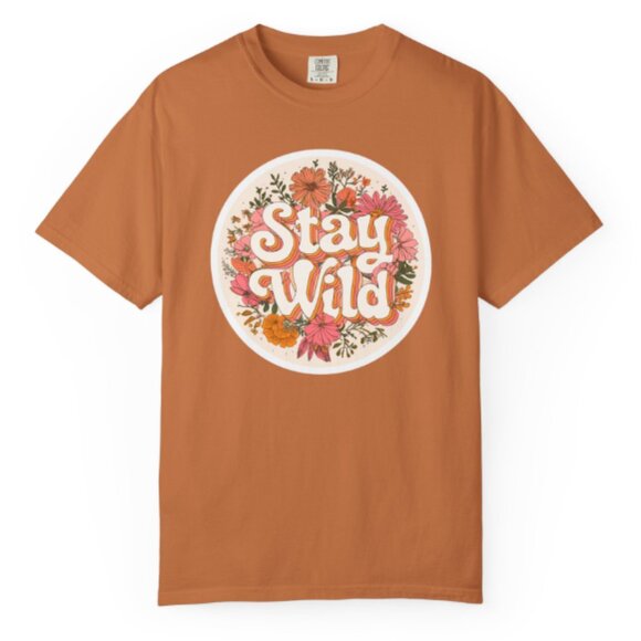 "Stay Wild" Graphic Tee - Picture 1 of 2